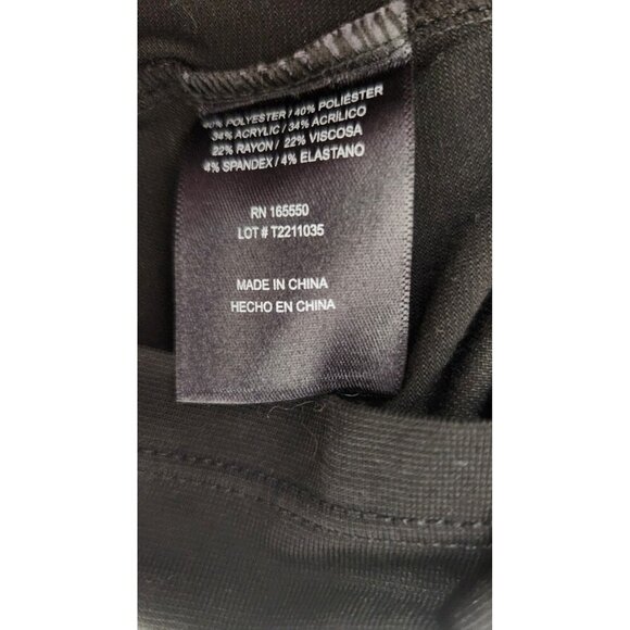 32 Degrees HEAT Shirt Womens Small Black Long Sleeve Lightweight Stretch Layer - Picture 8 of 9